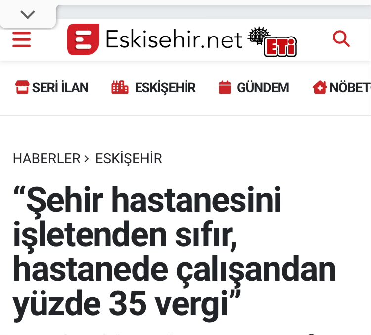 👉Şehir hastanelerini işletenlerden sıfır vergi !!!
👉Bütün işi omuzlarına yüklenen hekim ve sağlık çalışanlarından %35 vergi !!!