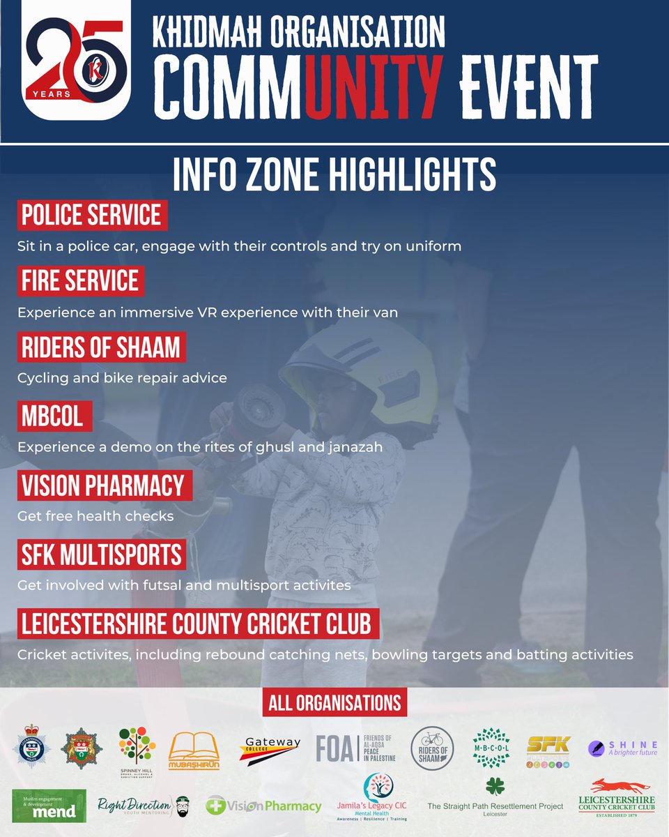 Join us at our CommUNITY Funday this Sunday for exciting activities, including police car rides, VR fire safety experiences, free health checks, bike repair advice, sports fun, cricket activities, and more! 

🗓️ Sunday 14th July
📍 Crown Hills Community College
🕙 10am - 4pm