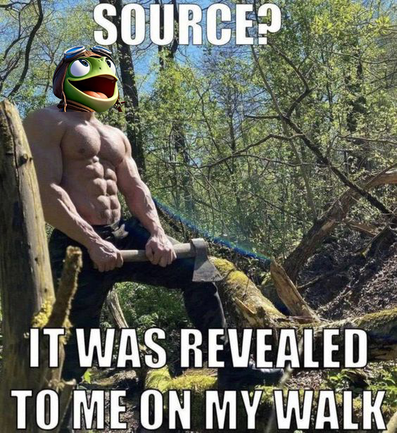 FrogsterToken's tweet photo. (i made it the fuck up)
#MemeTokens #Cryptomeme #Solanasummer24 #solanatoken https://t.co/DLzBkvXPrm