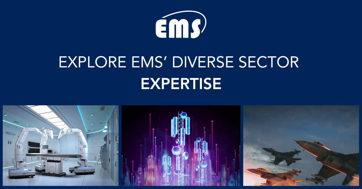 Electronic Manufacturing Solutions Limited (@elecmansol) on Twitter photo Discover EMS's expertise across diverse sectors! From aerospace & defence to telecommunications and healthcare, we specialise in driving innovation and efficiency.
Explore our impact: 
bit.ly/2Uy4enz
#EMS #SectorExpertise #Innovation Discover EMS's expertise across diverse sectors! From aerospace & defence to telecommunications and healthcare, we specialise in driving innovation and efficiency.
Explore our impact: 
bit.ly/2Uy4enz
#EMS #SectorExpertise #Innovation