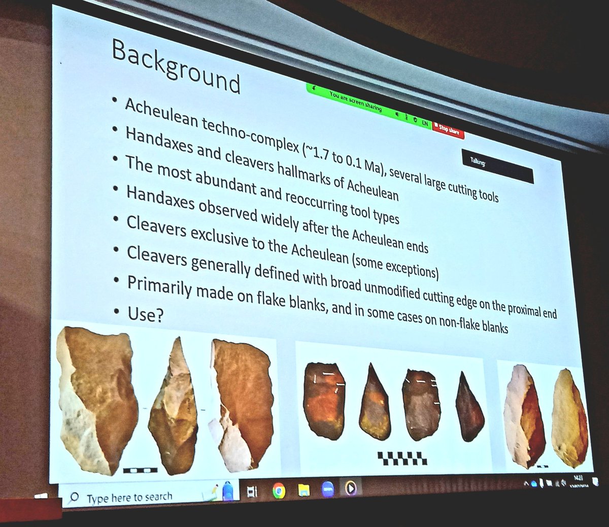 Unravelling Palaeolithic 2024 (@unravelpalaeo) on Twitter photo The next presentation in our final session is by Vivek Singh <a href="/vivekghlwt/">Vivek Singh</a>, whose research is focussed on understanding the technological variability and
prevalence of cleavers in the Acheulean. More beautiful bifaces! The next presentation in our final session is by Vivek Singh <a href="/vivekghlwt/">Vivek Singh</a>, whose research is focussed on understanding the technological variability and
prevalence of cleavers in the Acheulean. More beautiful bifaces!