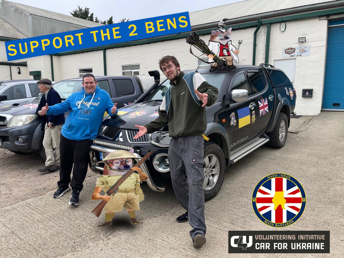 flunkertungle9's tweet photo. Today is #FiverFriday 🇺🇦 Please consider donating to our fundraiser 💙💛 #Get2BensToUkraine 

https://t.co/v55MiH1Kxf https://t.co/6DMvCJSwO8