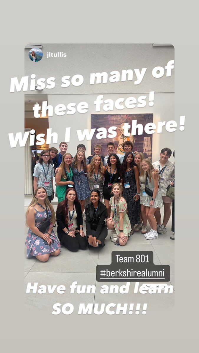 Love seeing students have the opportunity to travel the world! <a href="/EFtours/">EF Educational Tours</a> #berkalumni #team801 <a href="/BerlinBearsSB/">Berlin Bears Softball🥎</a>