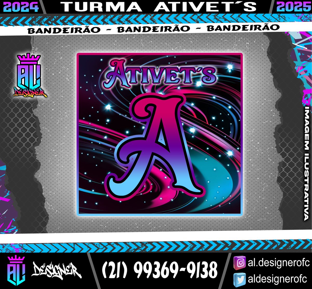 aldesignerofc's tweet photo. • | Mais um trabalho finalizado ✔️🖥️

• | Arte de Bandeirão= TURMA ATIVET´S 🎭

• | Faça arte da sua Turma, Grupo, Torcida &amp; Galera.(21) 99369- 9138 Allex

@ATIVETS https://t.co/aPHIsHwE6q