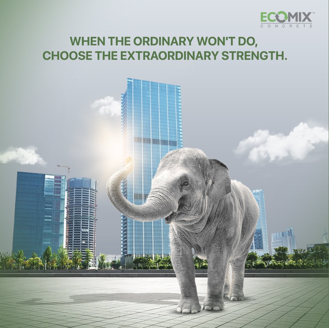 ecomix_india's tweet image. Concrete that performs under pressure. Ecomix’s high-strength formula guarantees stability and safety in every application.

#HighStrengthConcrete #ConcreteBuiltToLast #EcomixConcrete