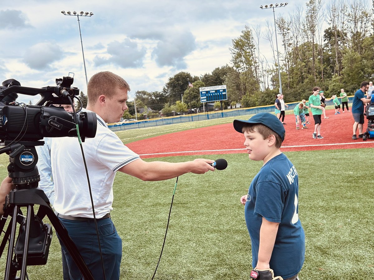 “How did it feel when your teammates cheering for you?”
“Good, good, good and good!”
“It felt great, the best feeling ever! I never want it to end.”
The competitive spirit comes shining through in the words of these great athletes <a href="/SyrChallenger/">Challenger Baseball</a> Baseball! <a href="/WCNYPBS/">WCNY</a> Sundays @ 3pm.