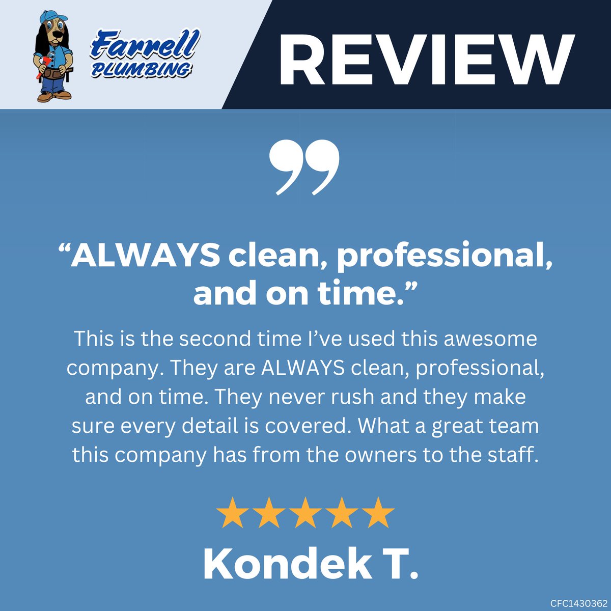 GoTeamFarrell's tweet image. “This is the second time I’ve used this awesome company. They are ALWAYS clean, professional, and on time. They never rush and they make sure every detail is covered. What a great team this company has from the owners to the staff.”

- Kondek T.

Searching...