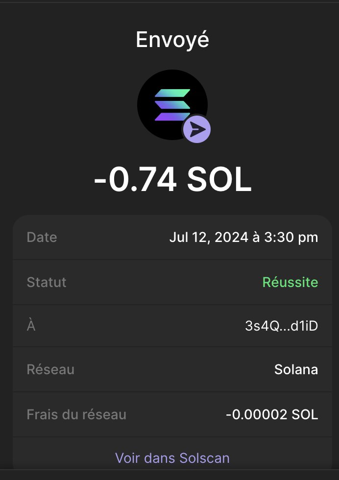 futaonsol's tweet photo. We have our first winner for the giveway, way more will come, every giveway is done live on Telegram ! $FUTA https://t.co/AZQGy1JAAe