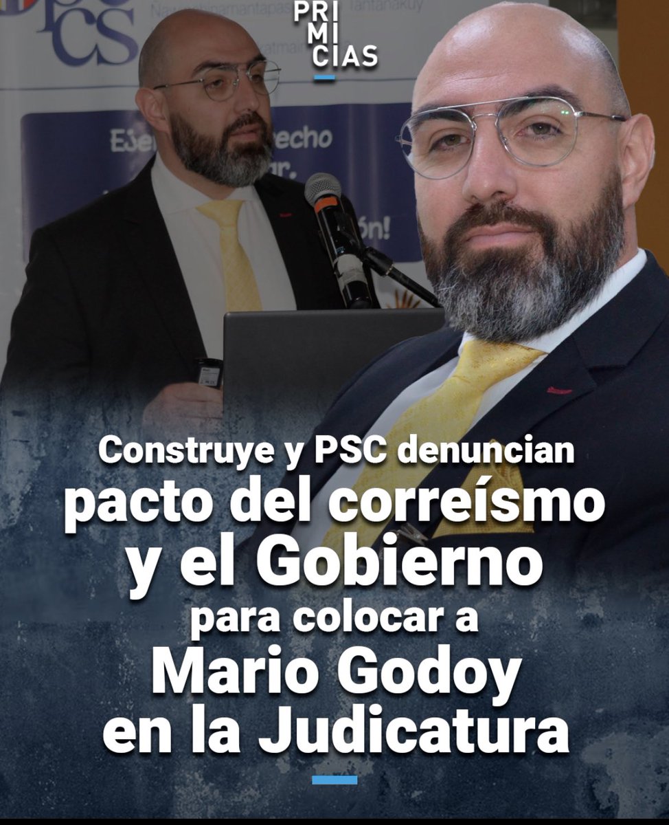 Pensé que la visión del gobierno era limpiar el Estado de todos los mafiosos; la idea ha sido empoderarlos. Que sigan liderando la justicia; y la Justicia un trapo de inmundicia. Alfombra roja para la Impunidad. No volveré a votar por <a href="/DanielNoboaOk/">Daniel Noboa Azin</a> ni por ningún mafioso.
