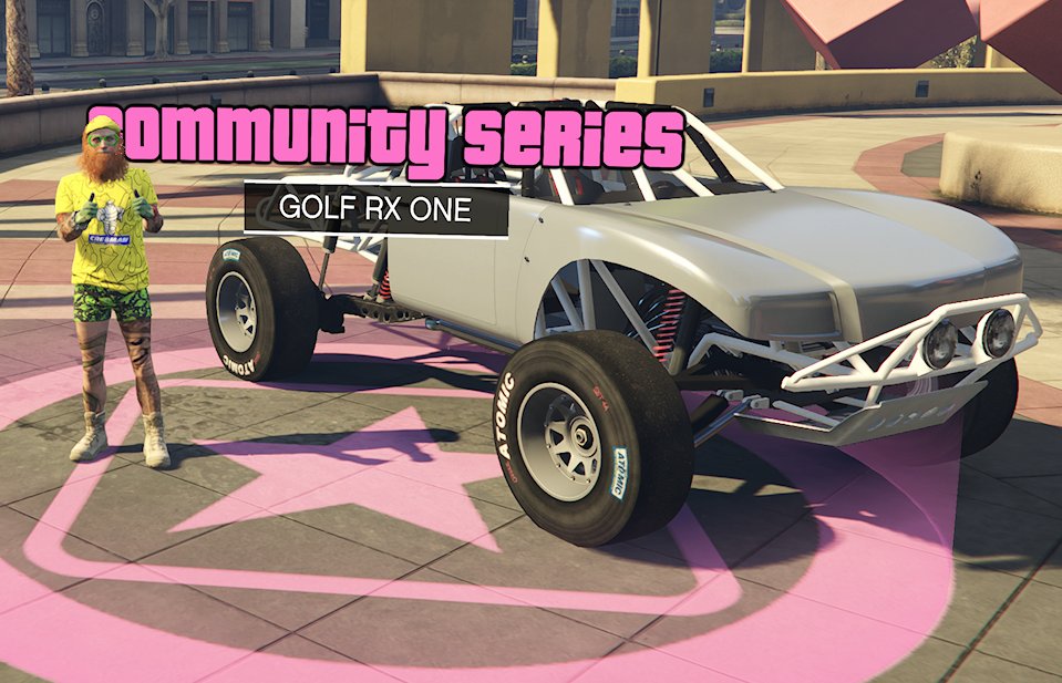 TheRealSk8Fox's tweet photo. Photo I took when one of my race tracks was put in Community Series by Rockstar. https://t.co/pz6XbKedbG
