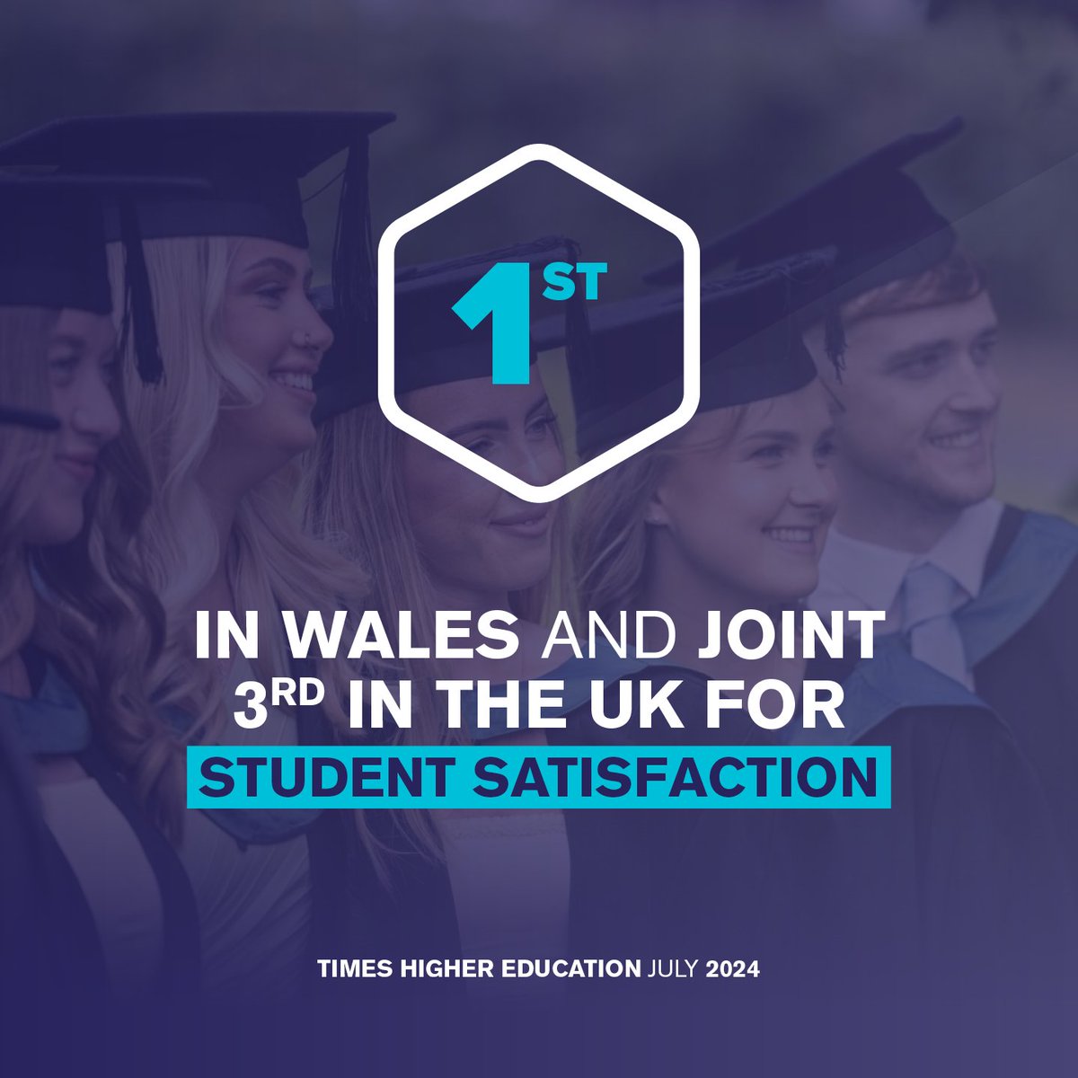 🌟 Exciting news! 🌟

UWTSD has been ranked 1st in Wales and joint 3rd in the UK for student satisfaction by Times Higher Education (July 2024)! 🎉 This is a fantastic testament to the incredible experience of studying at UWTSD.