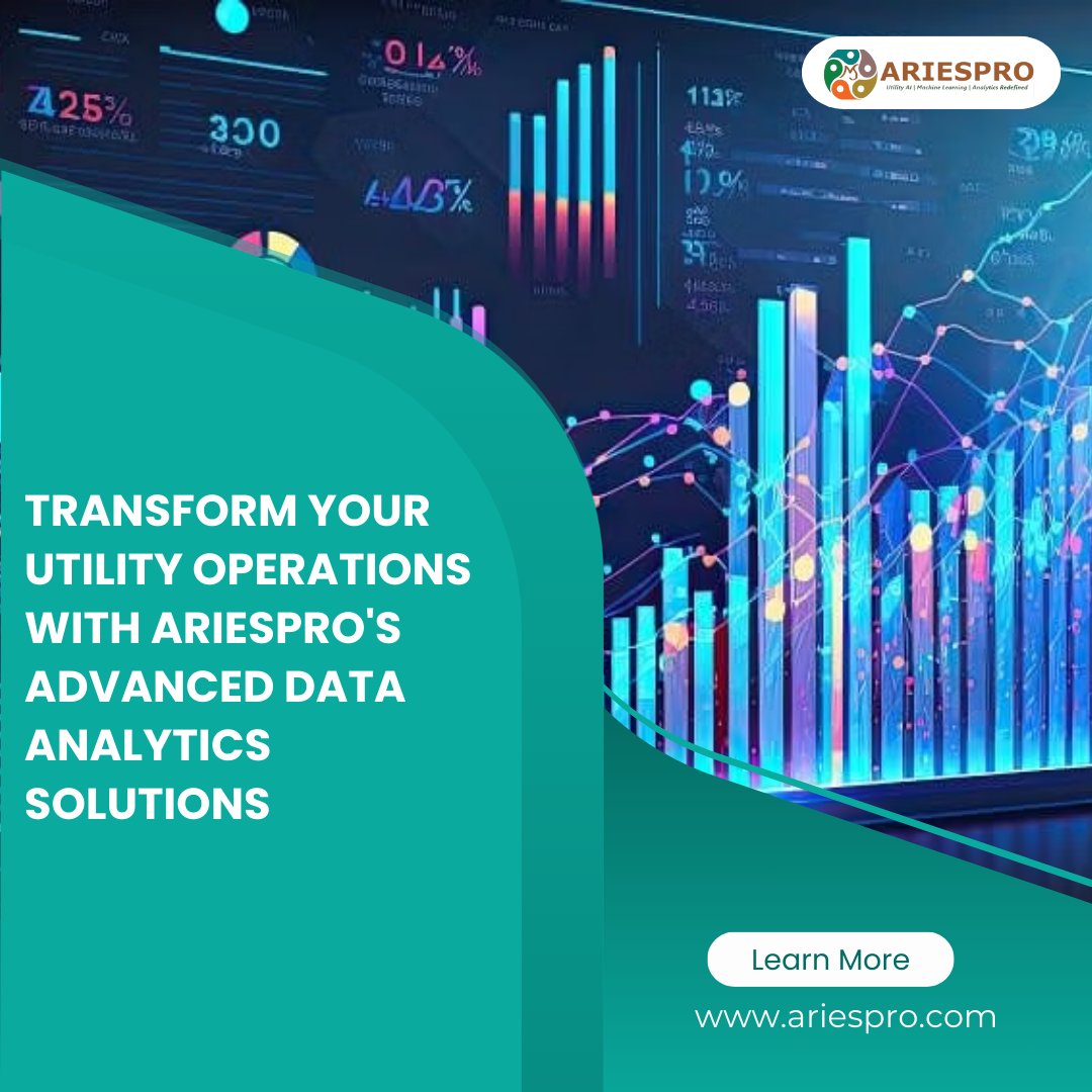 AriesProIT's tweet image. Transform utilities with AriesPro's advanced data analytics solutions.
#UtilityInnovation #DataAnalytics #AdvancedSolutions #UtilityTransformation #EfficiencyBoost #UtilitySector #InnovationLeadership #ElectricGasWater #SmartUtilities #AriesPro