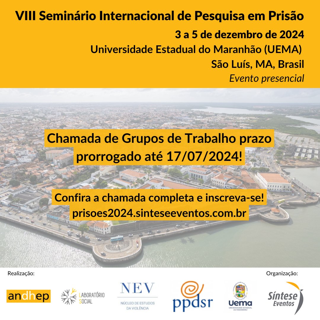 LabSintese's tweet photo. Informamos que o prazo para envio de proposta de Grupo de Trabalho foi prorrogado até dia 17/07/2024!

Acesse: https://t.co/klI8FkOvlM https://t.co/dclUQ8cXWb