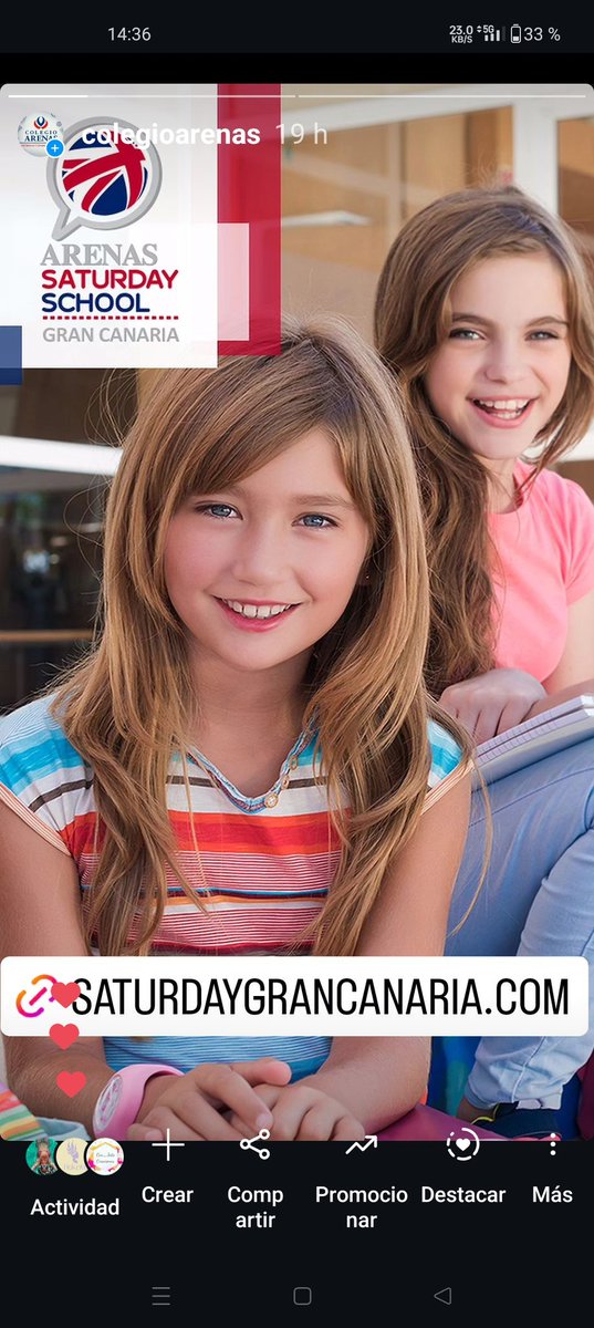 El inglés más divertido.
🇬🇧English Alive for Children

⭐MATRÍCULA ABIERTA saturdaygrancanaria.com