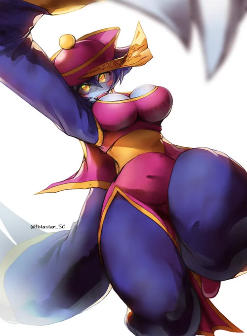 ヴァンパイア30周年! 再掲絵で祝い(ヽ'ω`) #Darkstalkers