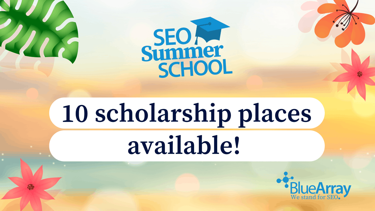 Lidia Infante is on BlueSky (@lidiainfantem) on Twitter photo The SEO Summer School is back!!!! 🎉🎉🎉
4 years ago I completed <a href="/bluearrayseo/">Blue Array</a>'s SEO Manager Certification from. To this day it's still my favourite SEO course I've ever taken.
Follow along to see how to get a free scholarship to the course ⬇️🧵 The SEO Summer School is back!!!! 🎉🎉🎉
4 years ago I completed <a href="/bluearrayseo/">Blue Array</a>'s SEO Manager Certification from. To this day it's still my favourite SEO course I've ever taken.
Follow along to see how to get a free scholarship to the course ⬇️🧵