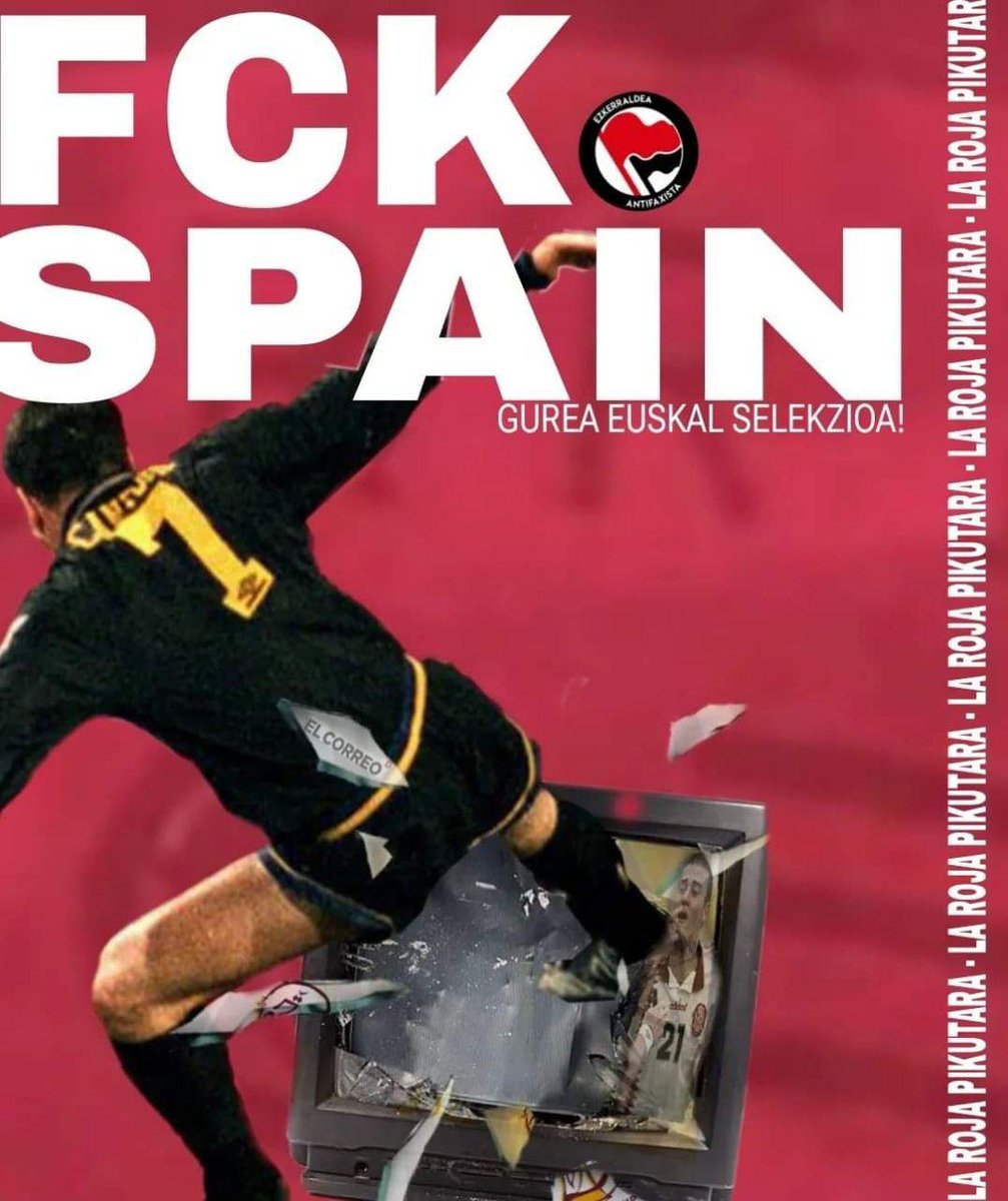 Aberrigorri's tweet photo. #FCKspain https://t.co/EPpLsBndkJ