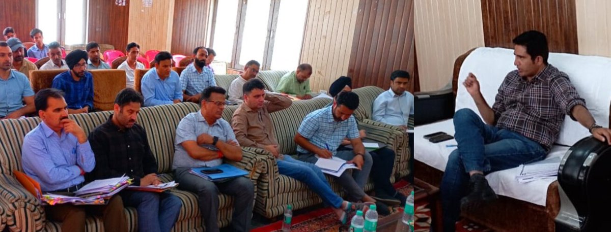 dcramban's tweet photo. DC Ramban, Baseer-Ul-Haq Chaudhary, visited Banihal to review the progress of developmental schemes including ICDS, Jal Shakti, JPDCL, Health, and HADP. Directed departments to maximize outreach &amp; ensure comprehensive coverage of KCC &amp; other schemes. #Development #Ramban
@diprjk https://t.co/AOXRoAawnI