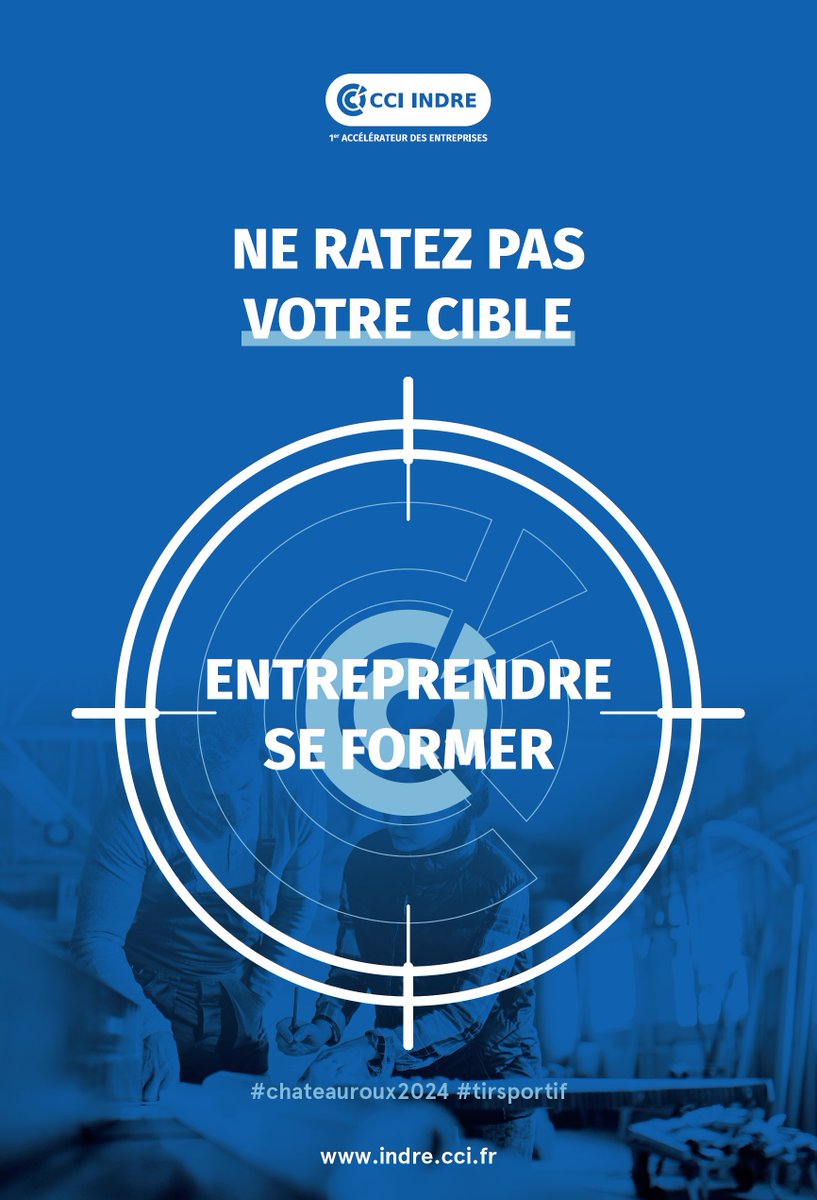 cci_indre's tweet photo. J-15 avant les premières épreuves au Centre National de Tir Sportif de #Chateauroux dans le cadre des @Jo2024Paris 

Mais pour entreprendre et vous former, c'est à la #CCI #Indre que ça se passe ! Ne ratez pas votre cible !!!

@CCI_CentreVdL @ccifrance @RCValdeLoire @Indre36 https://t.co/205LzMXEtv