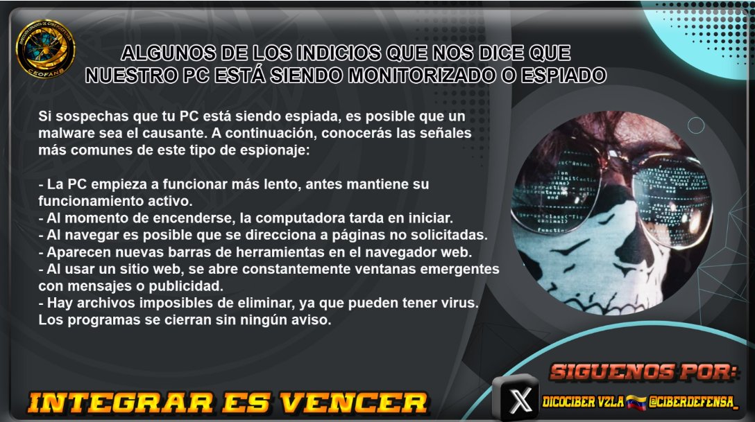 Entérate:   #Ciberdefensa