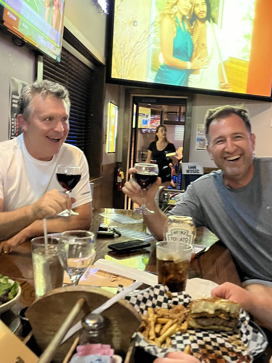 Rabbit in Stryker celebrating survival of the beat down with a gorgeous Pinot, as recommended by our favorite Rody’s Sommelier, Brittney.  A delightful evening indeed!