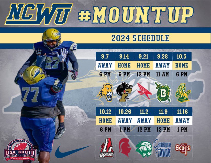 North Carolina Wesleyan Athletics tweet media