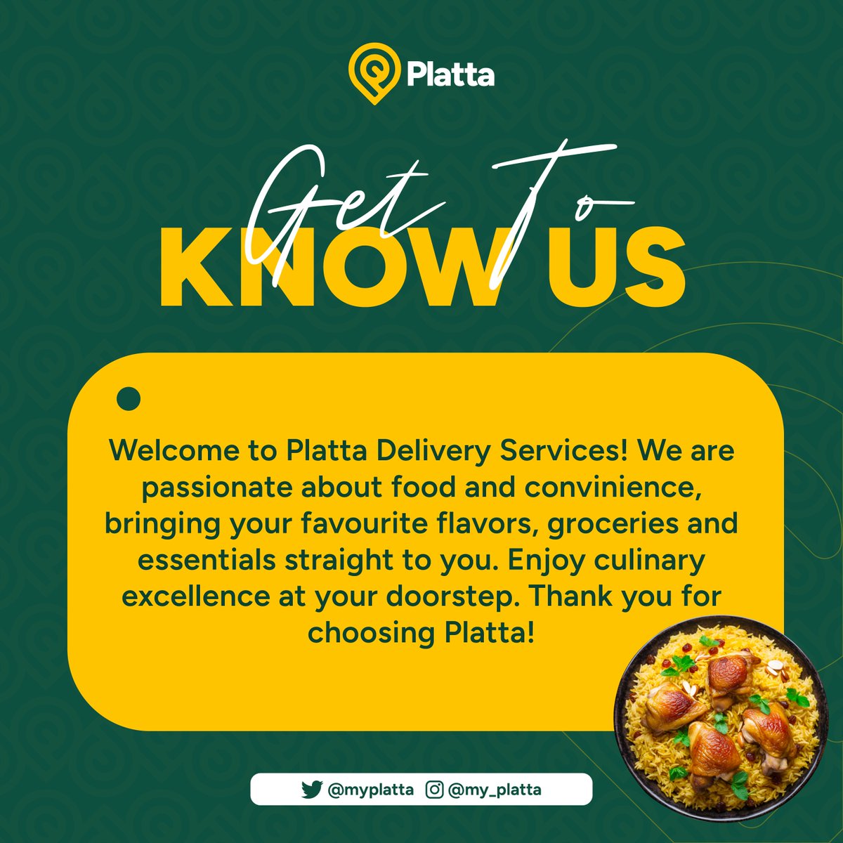 myplatta's tweet photo. Meet Platta! We shake up eating daily with quick, fresh, tasty delivered food. Be with us and change the way you think about food! #fooddelivery #Platta https://t.co/Jz5I4d9wCb