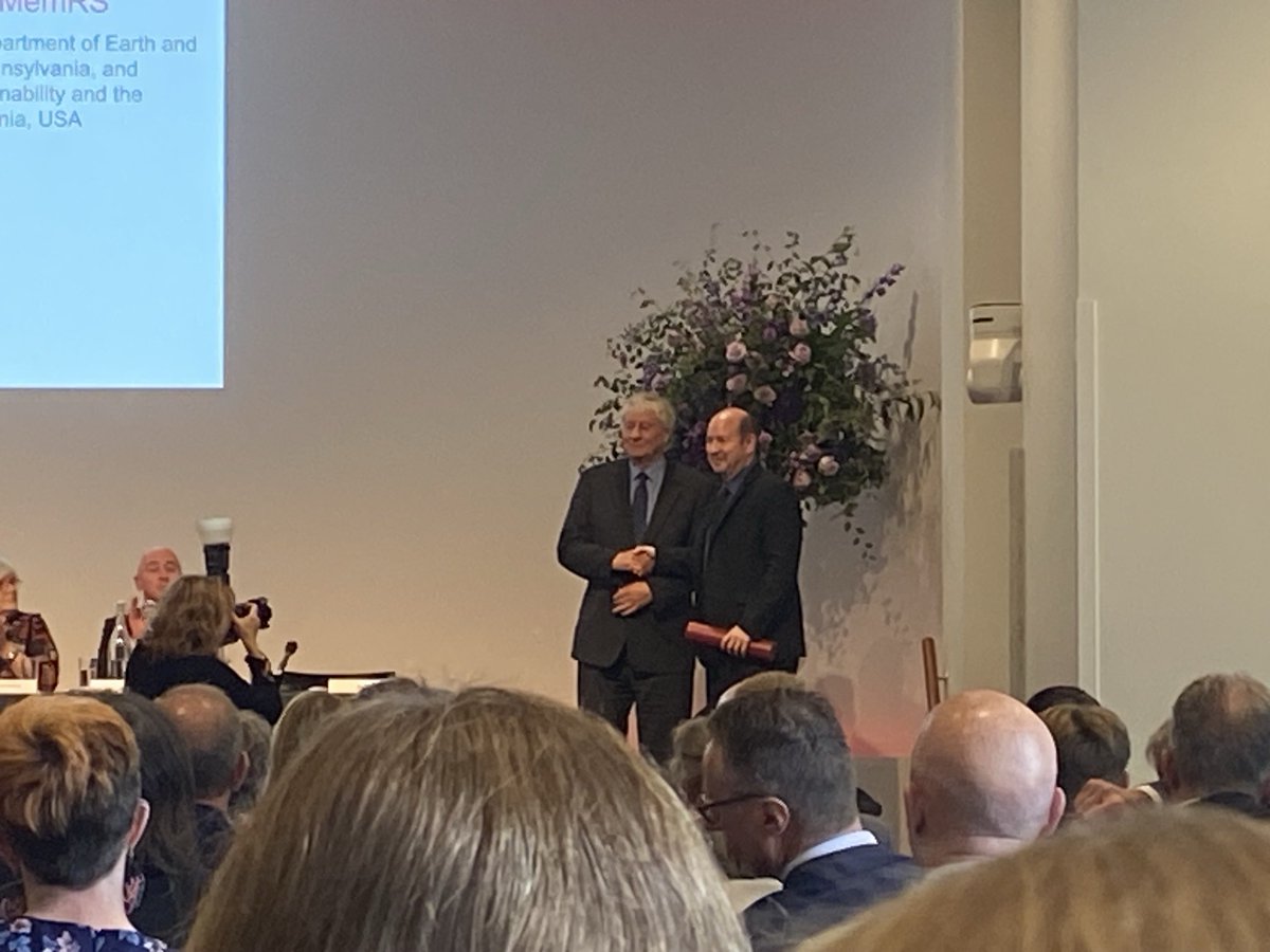 The great Michael Mann inducted to the Royal Society
