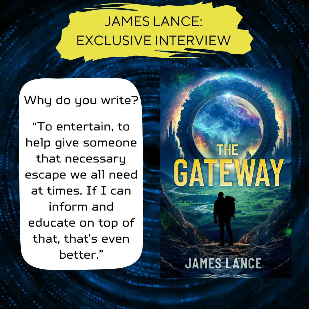 LPOBryan's tweet photo. Check out our exclusive interview with James Lance, author of The Gateway! #sciencefictionbooks #mystery #scifi #books #JamesLance #reading #timetravel
https://t.co/FGvVvKrSST @jamesrllance https://t.co/YyaV6GlDGi