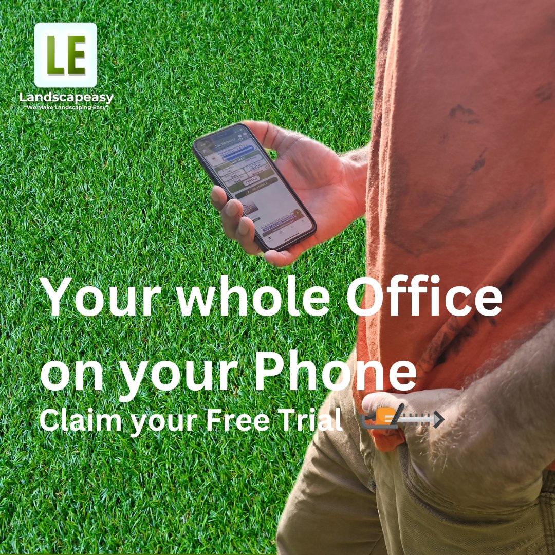 Claim your Level 2 - 14 day free Trial, and Free Level 1 access. No Credit Card required. Landscapeasy.com/download