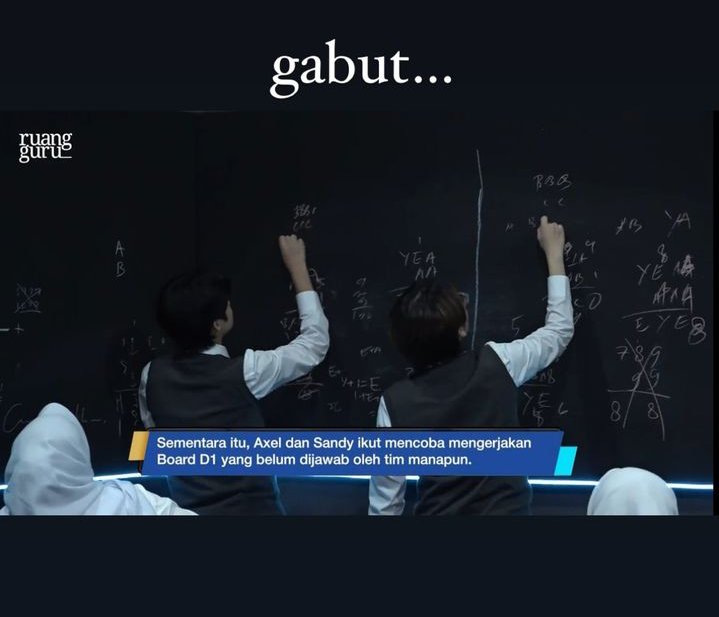 Gabut org pinter beda banget.... #sandy
