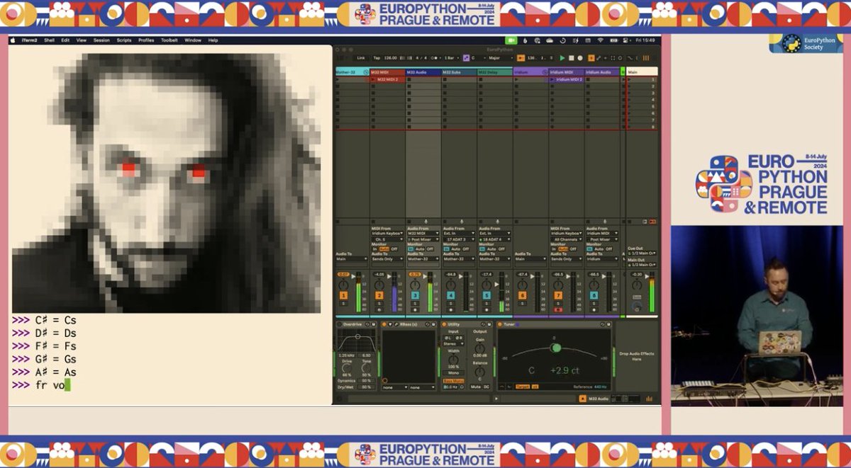 diegor's tweet image. IDDQD PyREPL God mode enabled :) @llanga @pyblogsal 

#EuroPython #europython2024