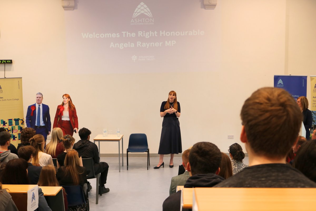 It was an honour to be joined by the Deputy Prime Minister and MP for Ashton-Under-Lyne, The Right Honourable Angela Rayner MP this afternoon, just one week after being appointed in her new role.  <a href="/AngelaRayner/">Angela Rayner</a>