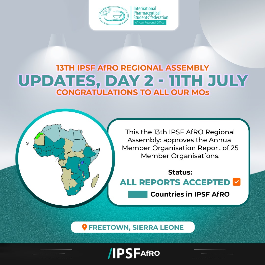 IPSFAfRO's tweet photo. ๐๐๐๐๐๐๐๐๐๐๐๐๐๐๐ to all IPSF AfRO Member Organisations.
All 25 reports have been approved by the 13th IPSF AfRO Regional Assembly.
#AfROCares https://t.co/fuqaZOfvC7