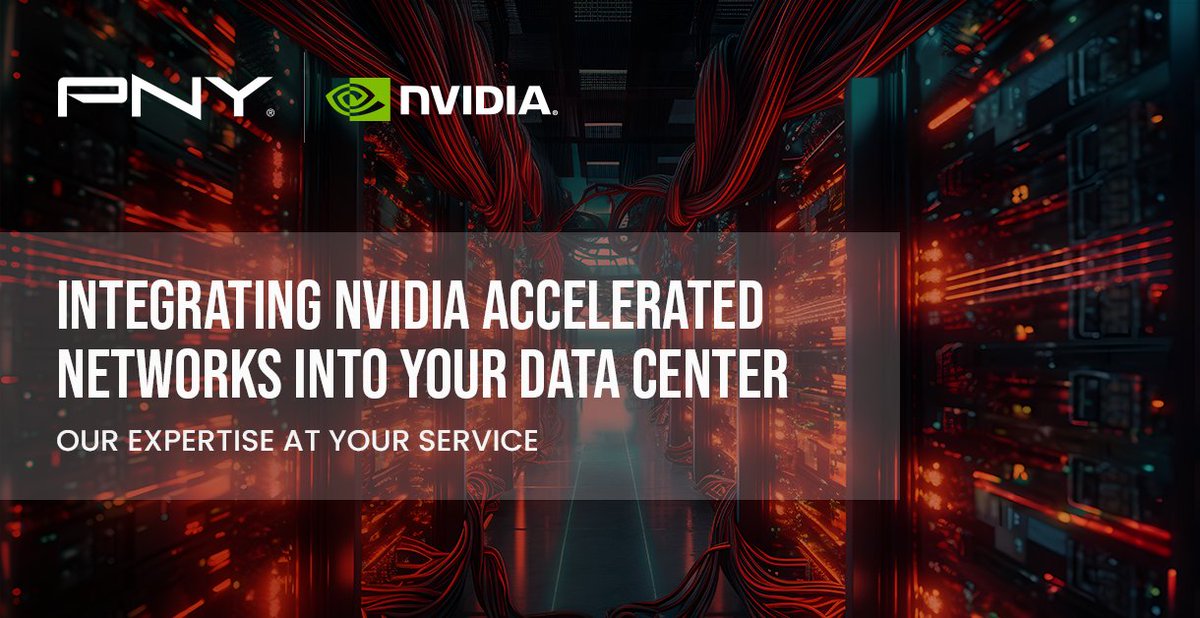 Datacenters become  increasingly demanding. This is why PNY offers a dedicated NVIDIA Networking solutions to meet the most demanding requirements, from AI to the cloud.
pnypartnerhub.eu/datacenter-sol…