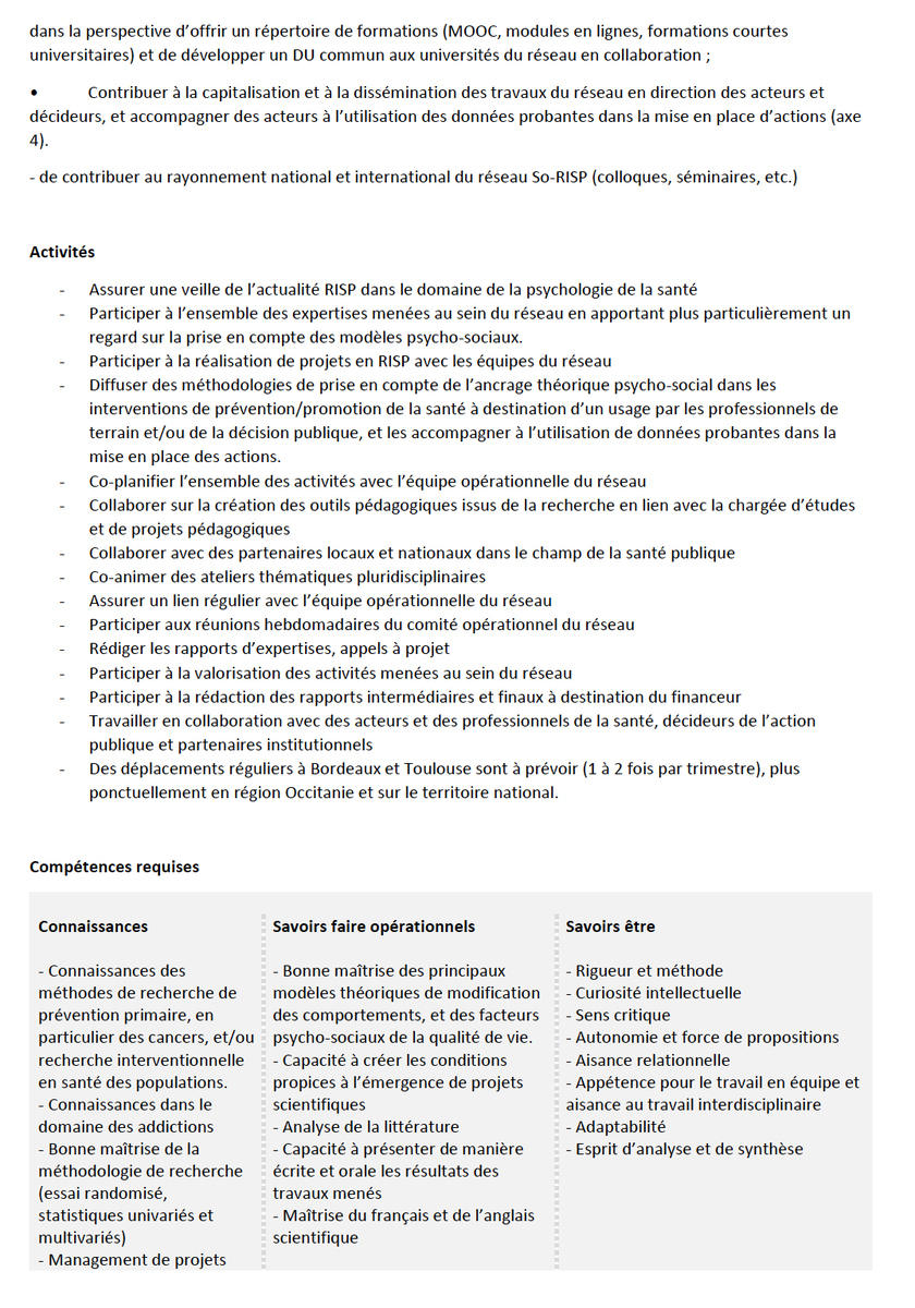 Association Francophone de Psychologie de la SAnté tweet media