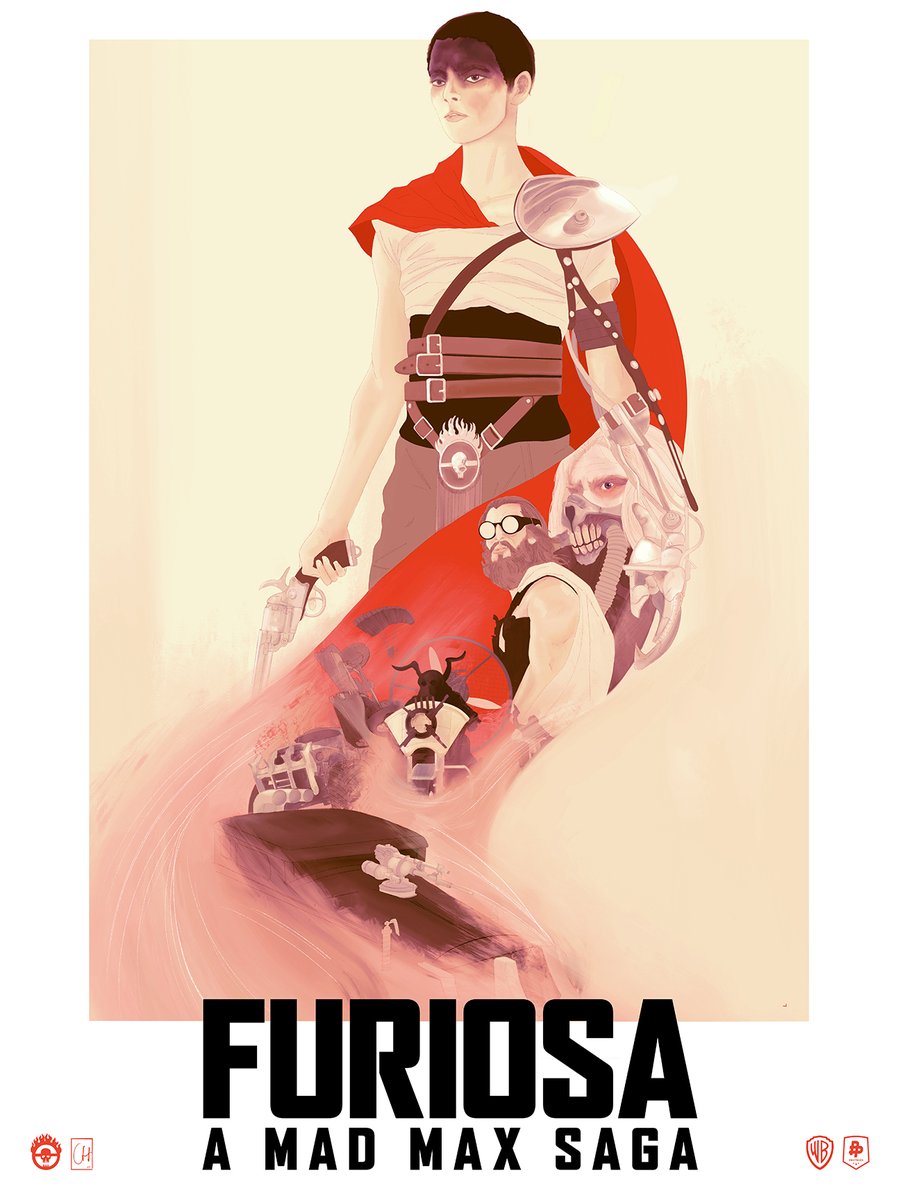PosterPosse's tweet image. Poster Posse Protégés @conorft's take on #Furiosa is such a beauty. Unique, strong and gorgeous. Follow Conor for more phenomenal art! #PosterPosse