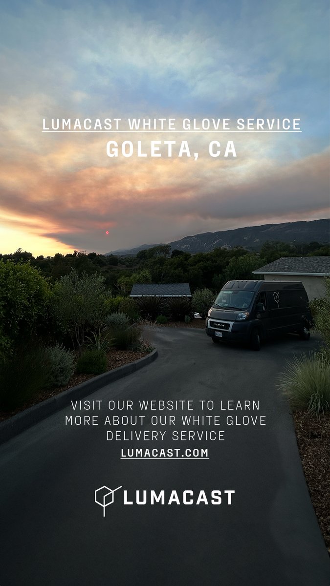 LumacastStudio's tweet image. Did you know we offer a White Glove Delivery and Installation Service?  Find out more on our website: lumacast.com/white-glove

#lumacast #firefeatures #homedecor #outdoorliving #patiodecor #moderndesign #delivery