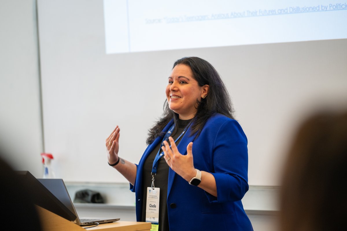 DickinsonLaw's tweet image. Assistant Dean of Academic and Student Services Giselle Santibañez-Bania presented last month at the National Association of Law Student Affairs Professionals conference in Vancouver. Her session was titled, "Understanding and Connecting with Gen Z Students."

#PracticeGreatness
