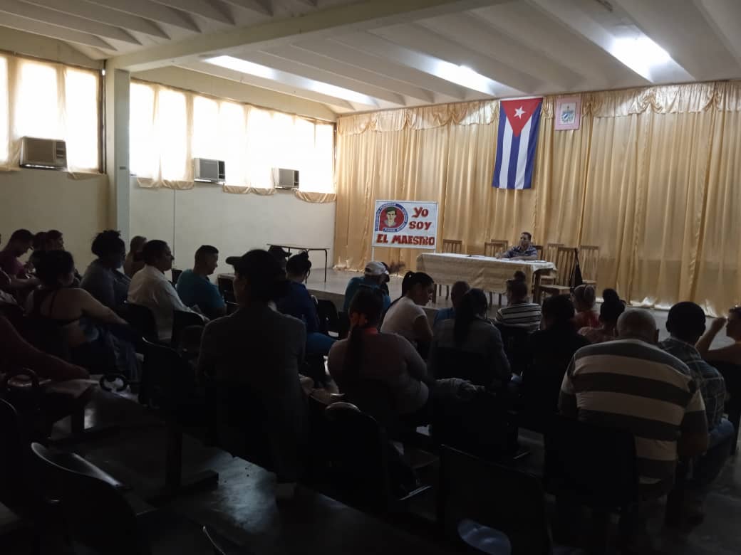 Prosalud #Sandino  realiza la reunion del Consejo Popular de Sandino que se evaluó en el orden del día el analisis de los indicadores de la actividad de prevención.
#CubaPorLaSalud #CubaPorLaSalud #Cuba 
<a href="/SaludDPinar/">Dirección General de Salud_Pinar Del Río</a> <a href="/YoerlandysPerez/">Yoerlandys Pérez Abad</a>