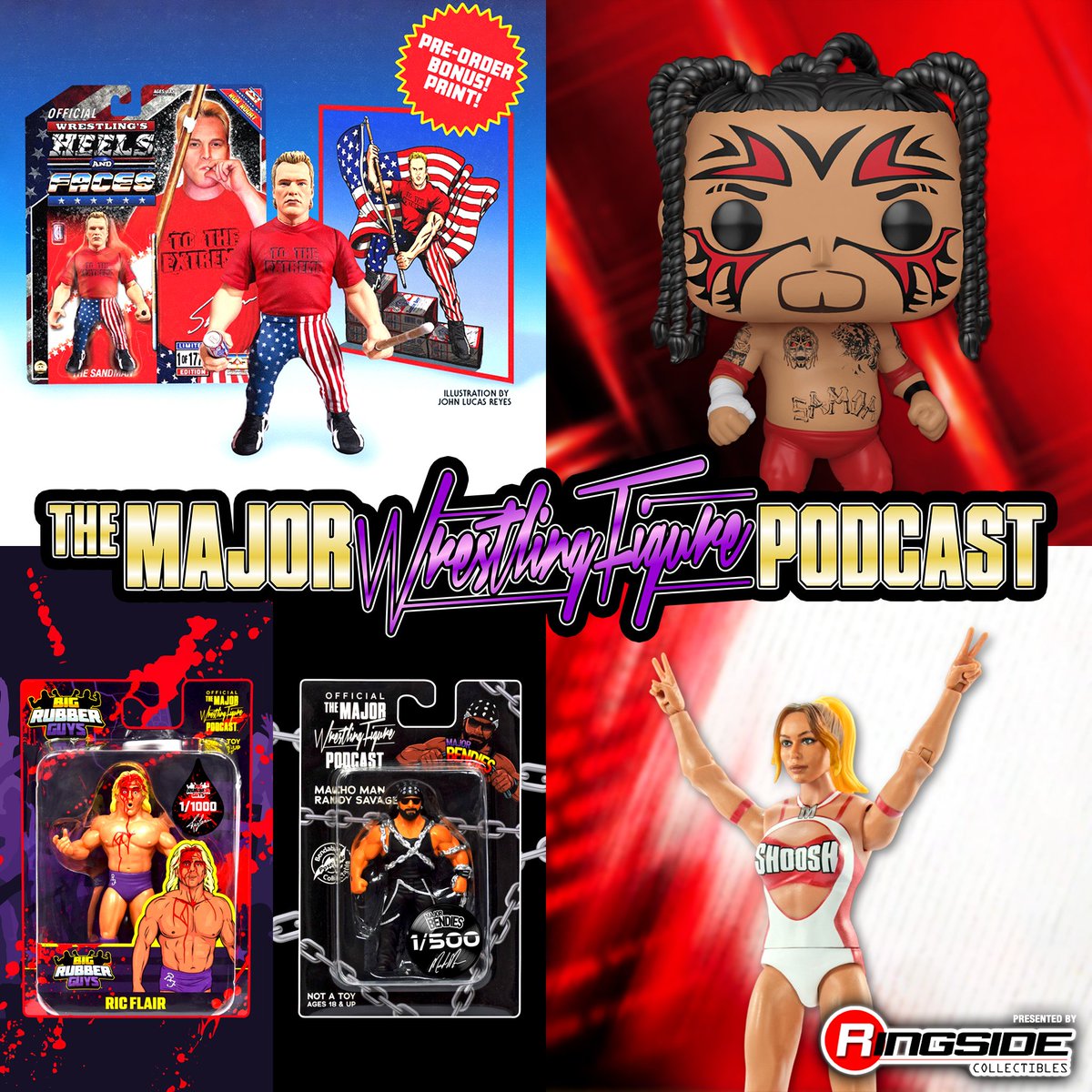 MajorWFPod's tweet image. DOWNLOAD THE LATEST EPISODE OF @MajorWFPod!

@TheMattCardona, @Myers_Wrestling, &amp;amp; @MarkSterlingEsq discuss @TheZombieSailor USA @Szzandman1, @OriginalFunko Pop! Umaga, #MajorBendies SDCC figures, @Mattel Main Event 149 @maxxinedupri, &amp;amp; more!

RP TO ENTER TO WIN @RingsideC PRIZE!