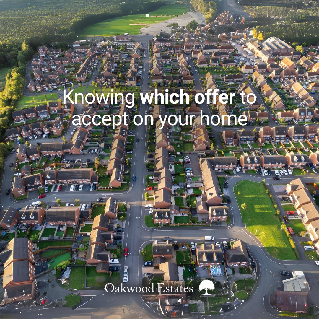 Accepting the first offer might be wise if your home has been on the market for a long time or if you need a quick sale. However, holding out could yield better offers. 📈

oakwood-estates.co.uk

#Oakwoodestates #estateagent #property #homesofinstagram #home #forsale #selling