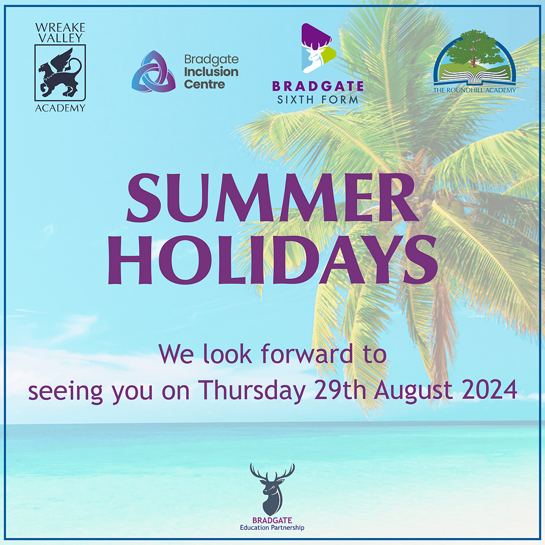 WreakeValleyAcademy (@wreakevalleyac) on Twitter photo On behalf of all of our staff at Wreake Valley we wish you a happy and safe summer holiday. We look forward to seeing all students on Thursday 29th August 2024. If you have a safeguarding concern during the break please contact DSL@wreake.bepschools.org On behalf of all of our staff at Wreake Valley we wish you a happy and safe summer holiday. We look forward to seeing all students on Thursday 29th August 2024. If you have a safeguarding concern during the break please contact DSL@wreake.bepschools.org