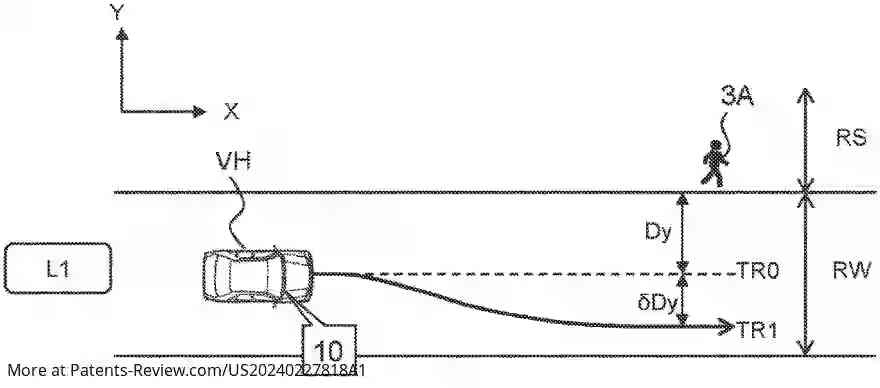 PatentPulse's tweet photo. #Toyota's new patent ap. #US20240227818 details a method/device for driving support. It learns a driver's behavior based on environment and influencing factors, estimating receptivity to support control and executing it when conditions are met #DrivingSupport https://t.co/VRgCjh0Hjg