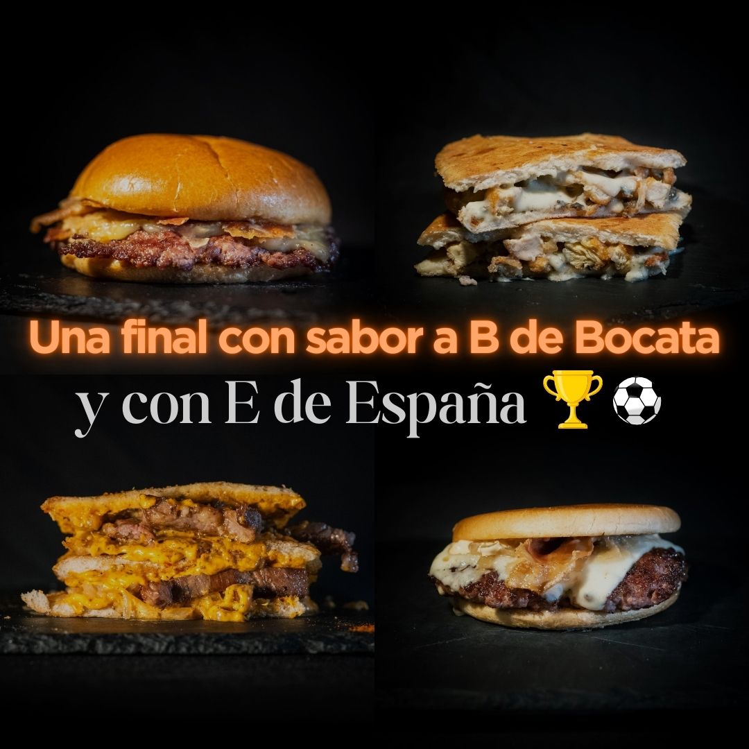 ⚽ ¡Vive la final de la Eurocopa con sabor a B de Bocata y con E de España! ⚽

Pide tu bocata favorito por Glovo y disfruta del partido apoyando a nuestra selección. 🥪🏆 ¡Celebra cada gol con un delicioso bocado! ❤️💛❤️

#SHEroes #SheBistro #BocataDeVerano