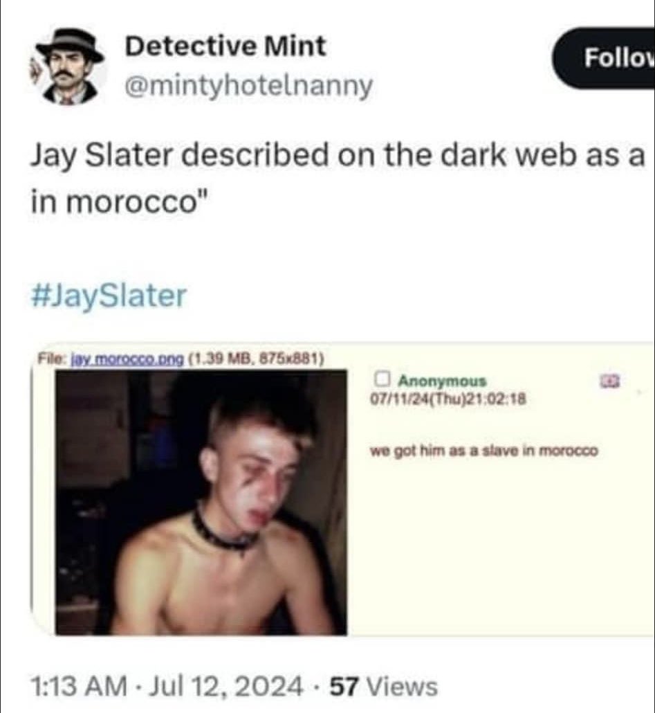 MISSINGJAYSLATERUPDATES tweet media