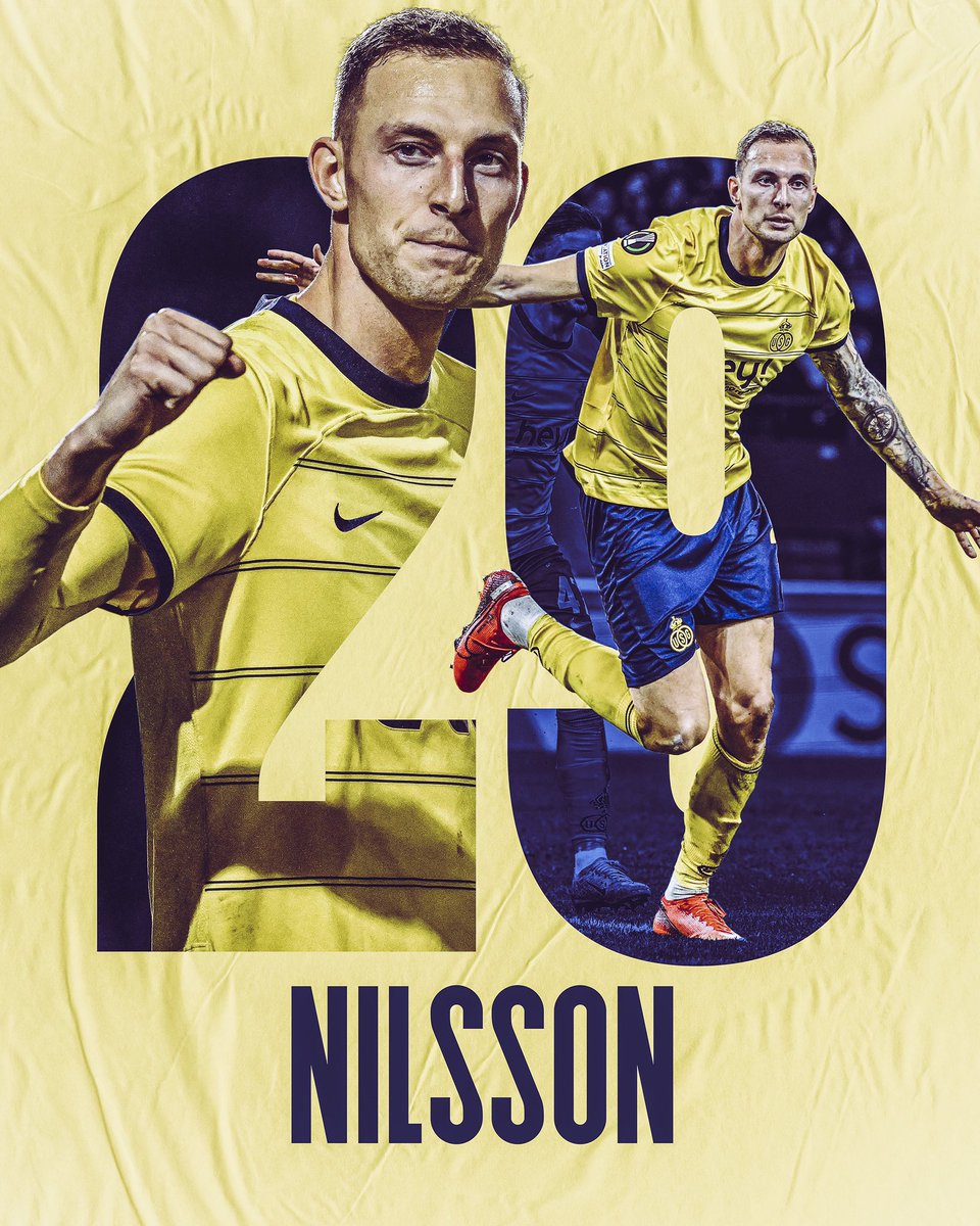 UnionStGilloise's tweet photo. From a double joy shot in Braga to those ice-cold penalty kicks. Thanks for the ride, Gustaf. 🙏 https://t.co/vN3DuxUA12