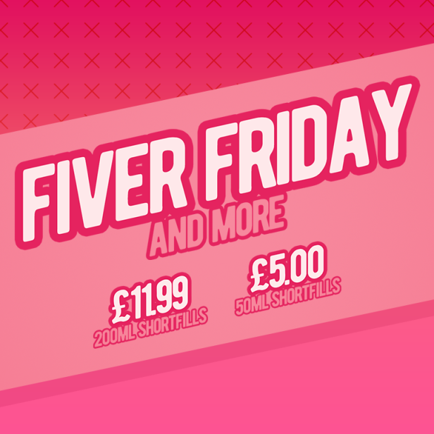 FlavourBossUK's tweet photo. Its your favourite day of the week!

Fiver Friday is back!

Grab a 50ml Flavour Boss shortifll  for £5 or a 200ml Flavour Boss shortfill for £11.99

https://t.co/2rTFdHSxKJ https://t.co/CdZrUsKHj7