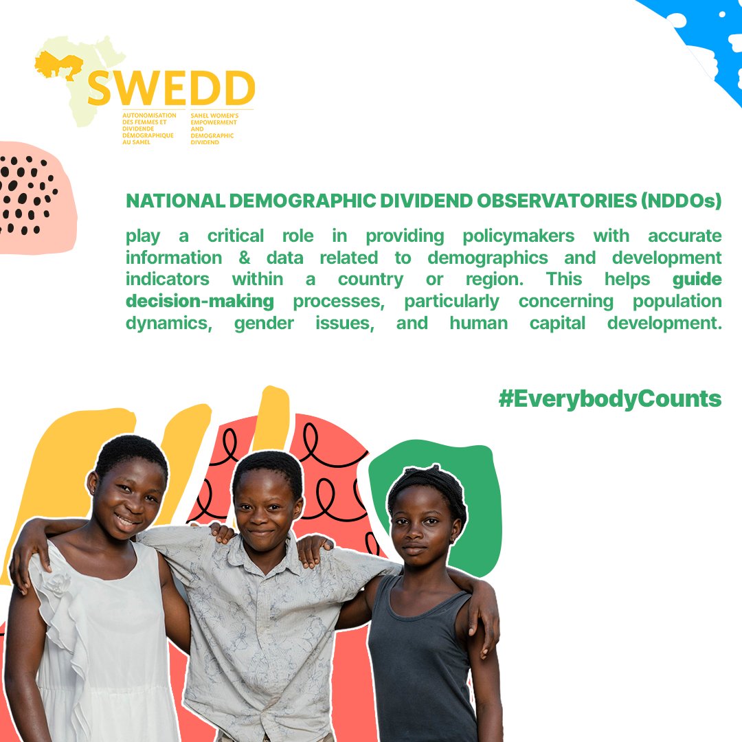 UNFPA_WCARO's tweet photo. 📌 #WorldPopulationDay 🌍
↪️ The #NDDO empower policymakers with insights crucial for sustainable and equitable decision-making. 🌍📊
@WorldBankAfrica @swedd_africa #SWEDD #EverybodyCounts https://t.co/qmgiCsuYQB