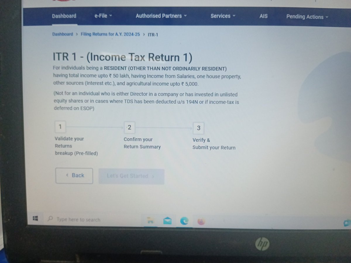 HottaPurna's tweet photo. @IncomeTaxIndia @AiftpEz @FinMinIndia @nsitharamanoffc Let's get started is not visible https://t.co/SgWswGEUse